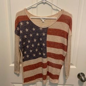 American flag sweater